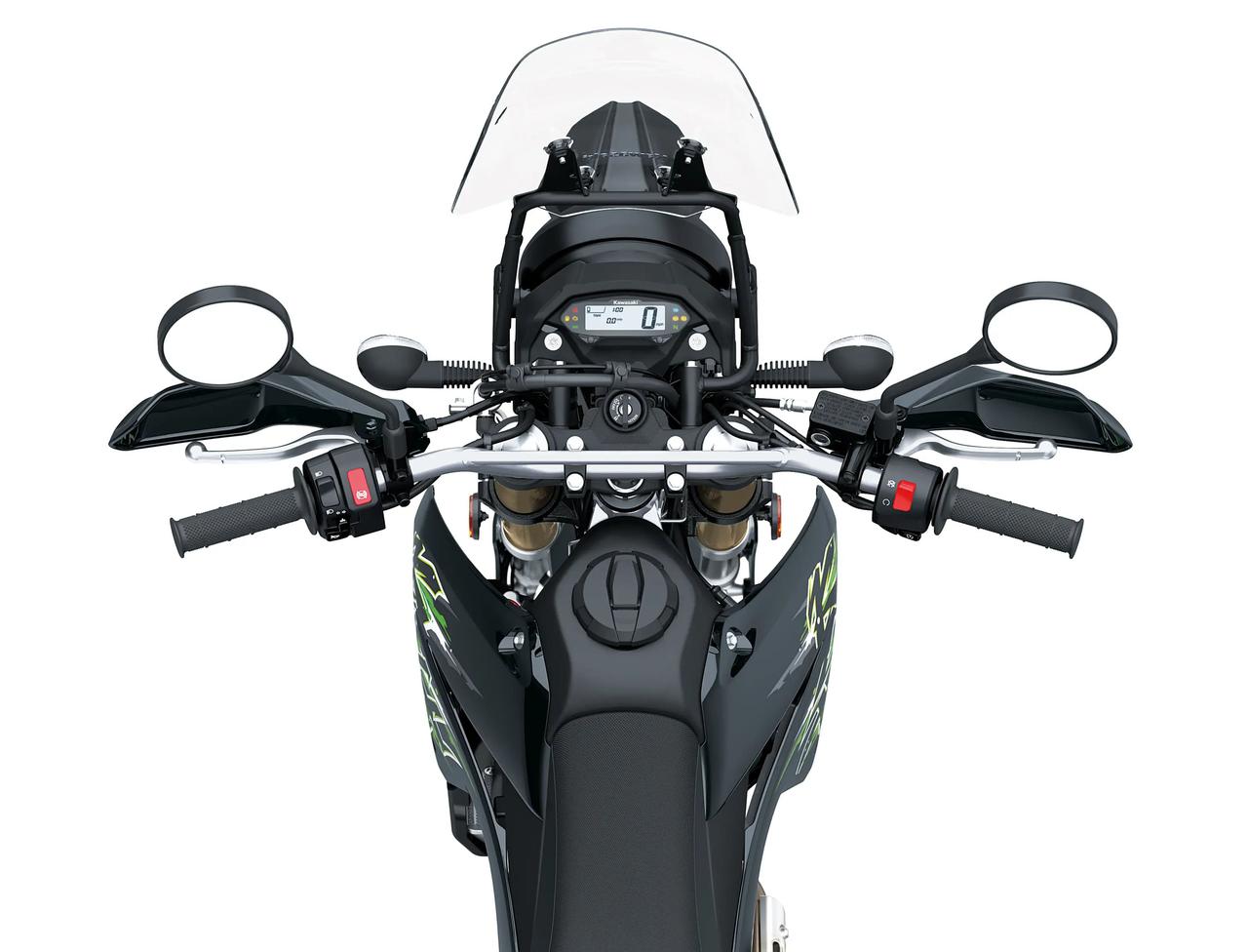 画像5: 【速報】カワサキ「KLX300 XPL」が北米で登場! 水冷292ccエンジンに丸目LED&大型スクリーン装備の“本格アドベンチャー”仕様