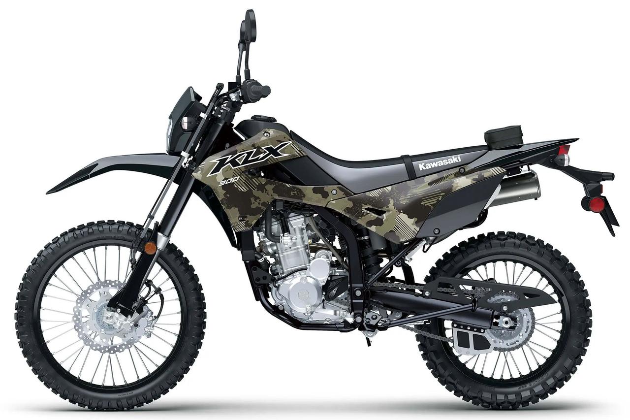 画像 : 7番目の画像 - 【画像17枚】カワサキ「KLX300シリーズ」※ディテールは記事本編へ - webオートバイ