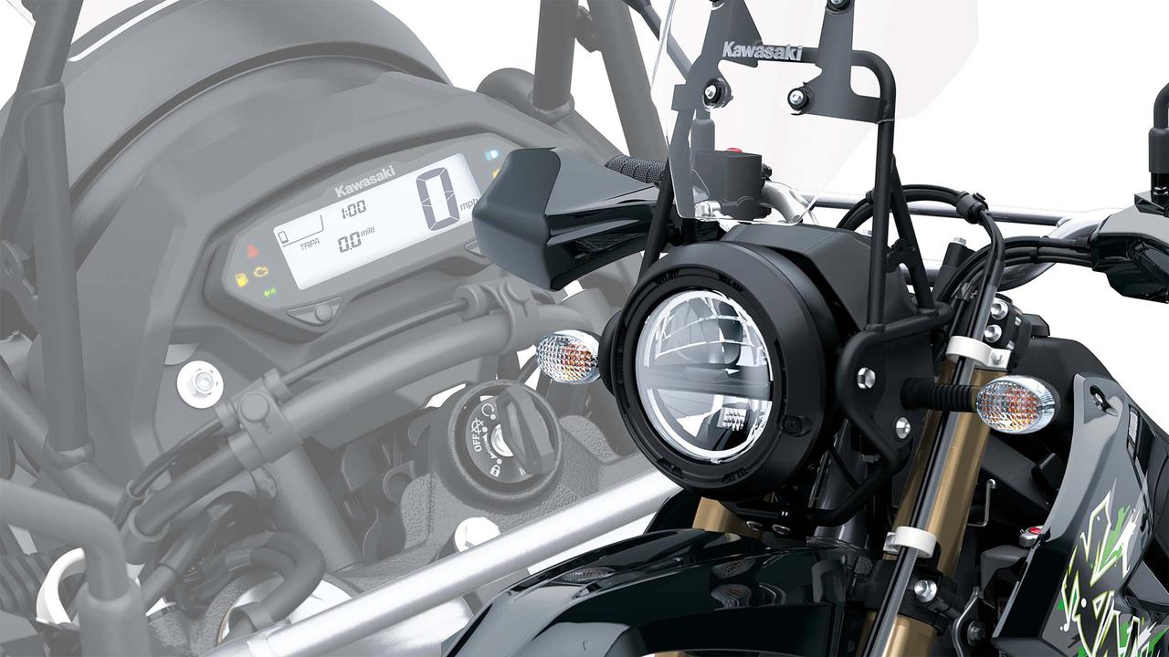 画像: 【速報】カワサキ「KLX300 XPL」が北米で登場！ 水冷292ccエンジンに丸目LED＆大型スクリーン装備の“本格アドベンチャー”仕様 - webオートバイ