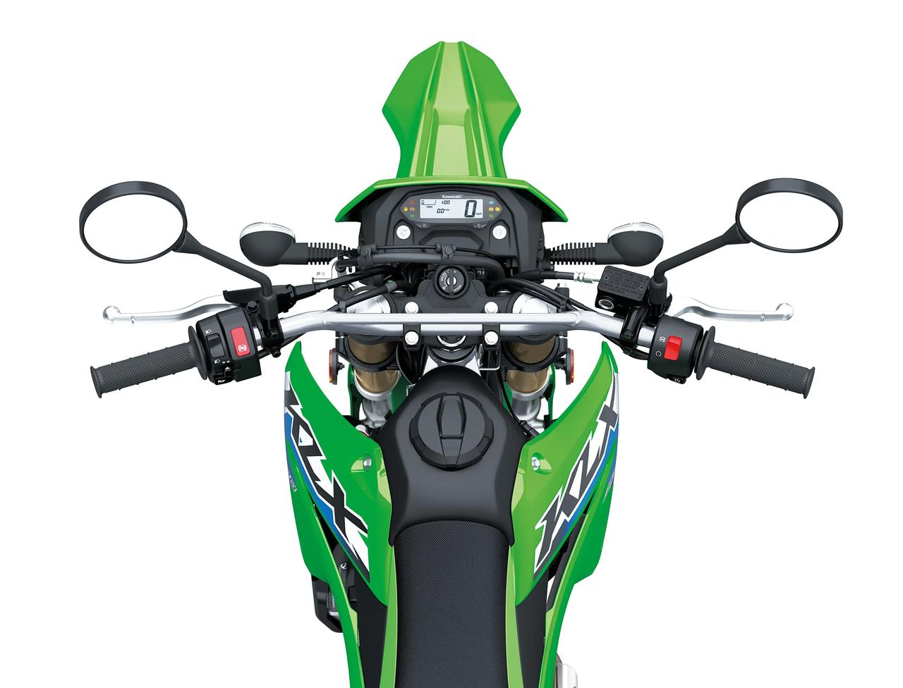 画像9: 「え、新作DFとまとめて日本でも売るの?!」カワサキ「KLX300」シリーズ、最高出力向上した北米2027年モデルが登場！