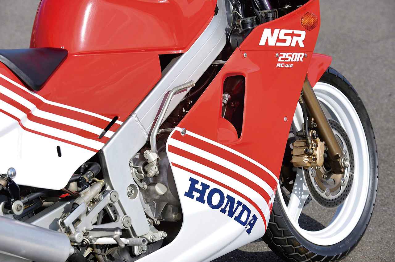画像11: ホンダ「NSR250R（MC16）」（1986）の各部装備・ディテール解説