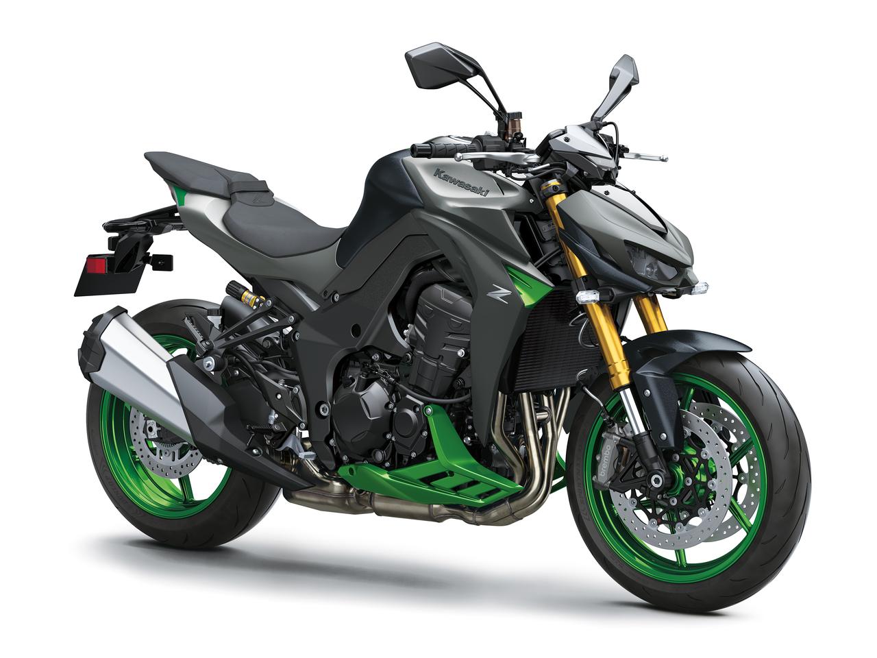 画像: KAWASAKI Z1100 SE 2027年モデル 総排気量:1098cc エンジン形式:水冷4ストDOHC4バルブ並列4気筒 シート高:815mm 車両重量:221kg 価格:176万円 発売:2026年11月14日