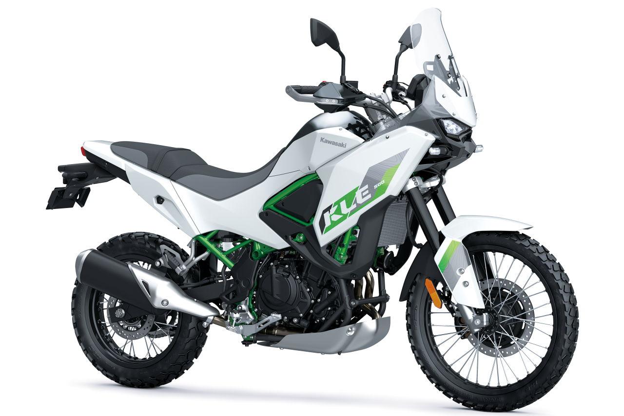 画像: KLE500 SE［Pearl Blizzard White］