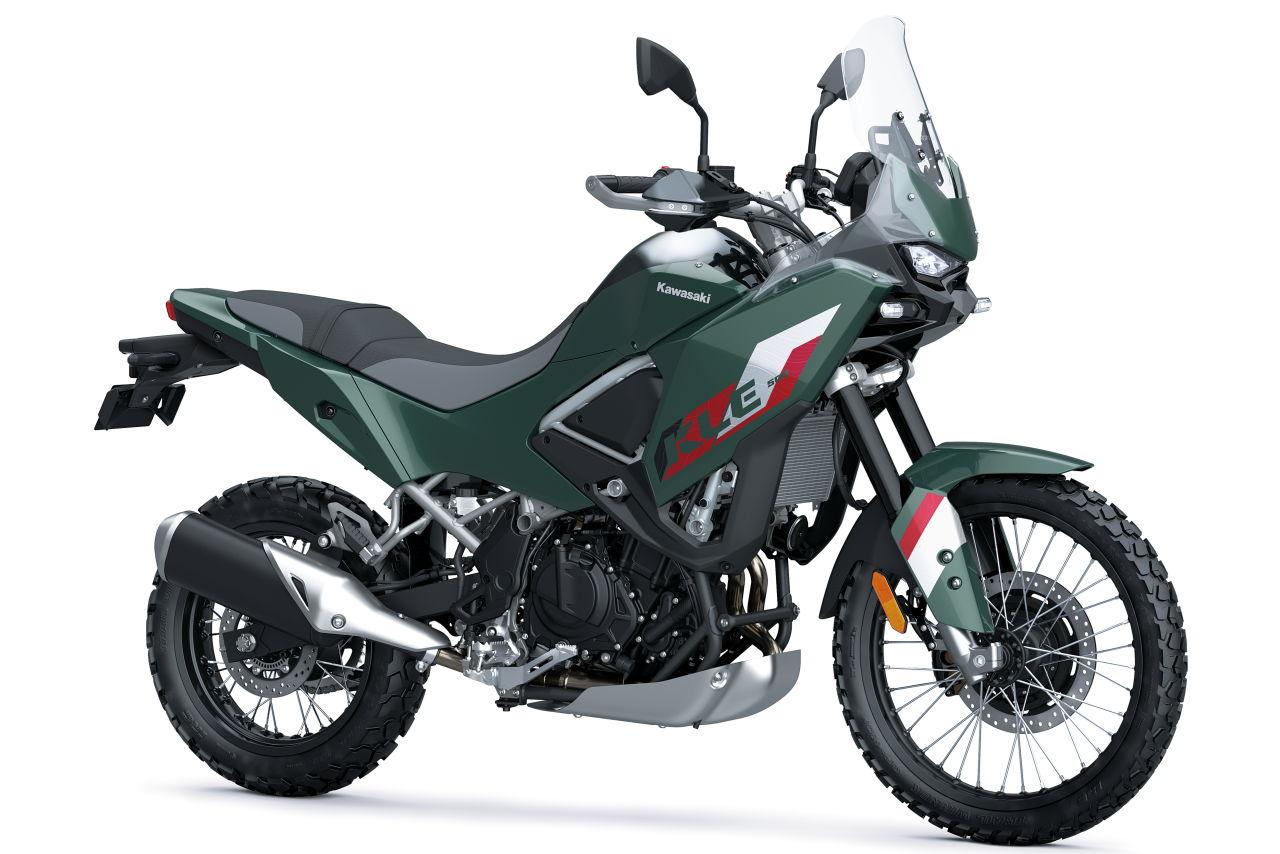 画像: KLE500 SE［Metallic Bluish Green］