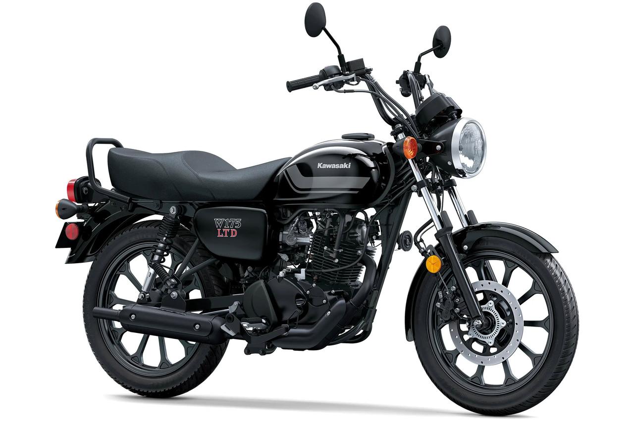 画像 : 1番目の画像 - 【画像21枚】カワサキ「W175 LTD」北米＆ラテンアメリカ2027年モデル - webオートバイ
