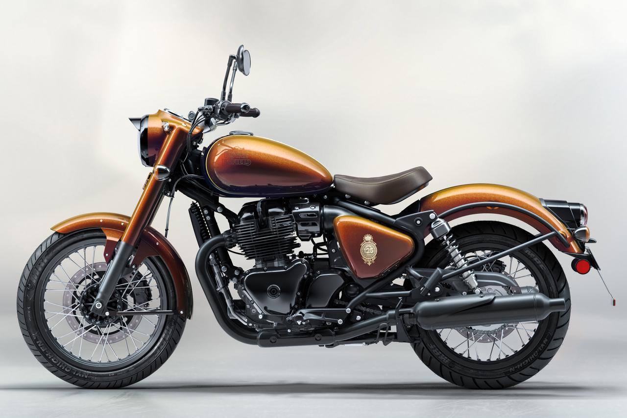 画像 : 6番目の画像 - 【写真10枚】ロイヤルエンフィールド「125th Anniversary Edition HYPERSHIFT CLASSIC 650」 - webオートバイ