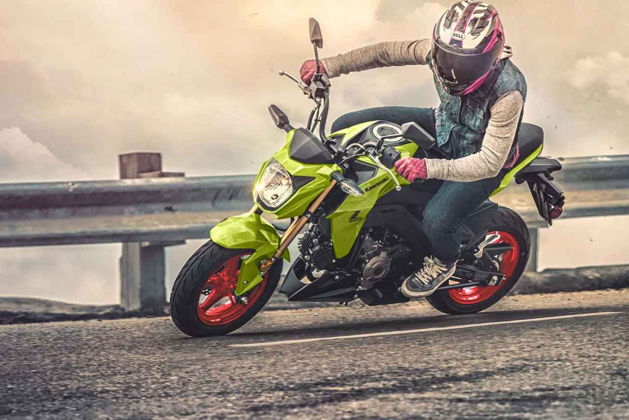 画像4: カワサキ「Z125プロ」2027年モデルが北米＆南米に登場！ 新色ブルーは専用カラードホイール、金のサスペンションも健在