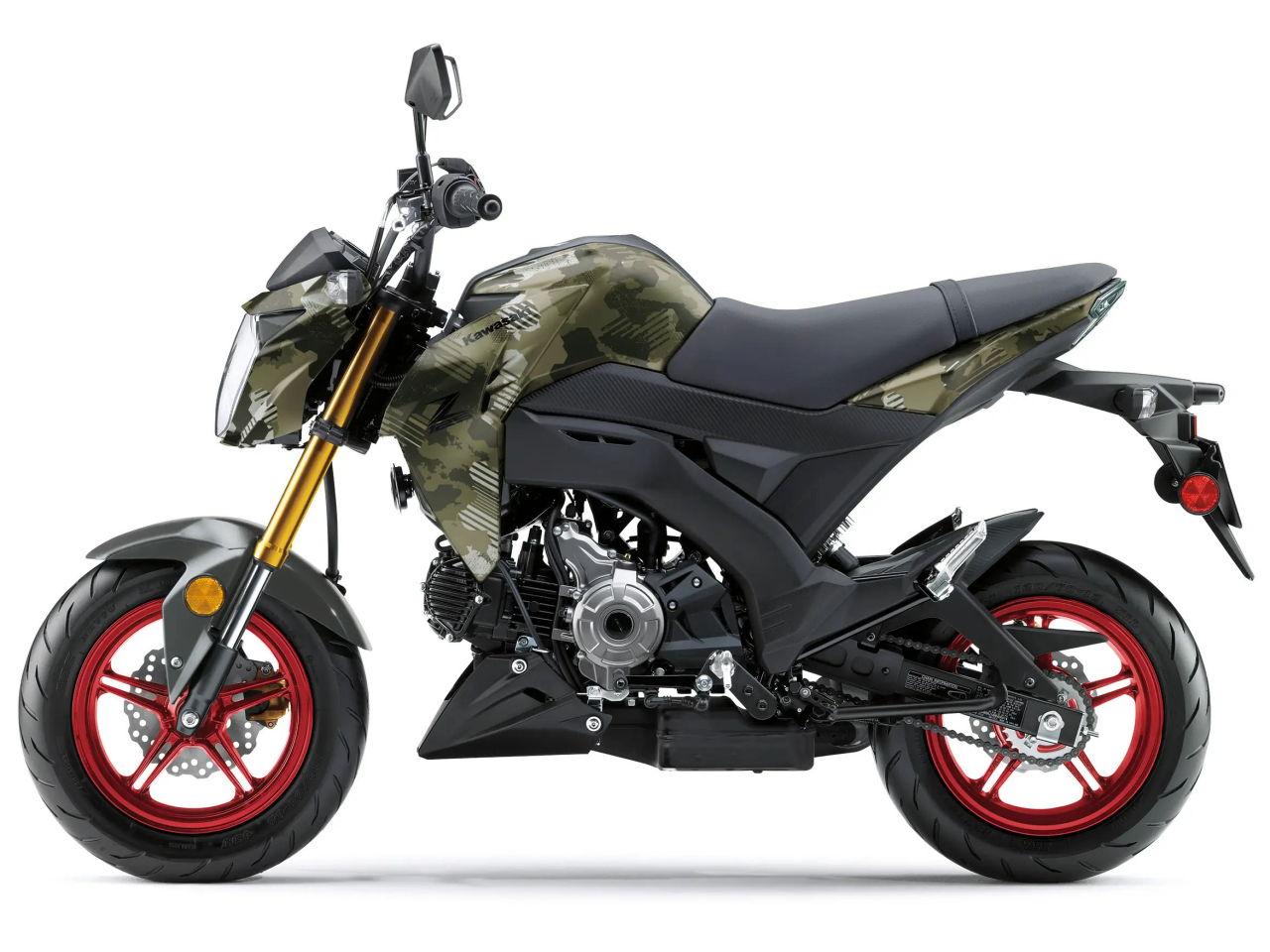 画像 : 12番目の画像 - 【画像14枚】カワサキ「Z125プロ」北米2027年モデル - webオートバイ