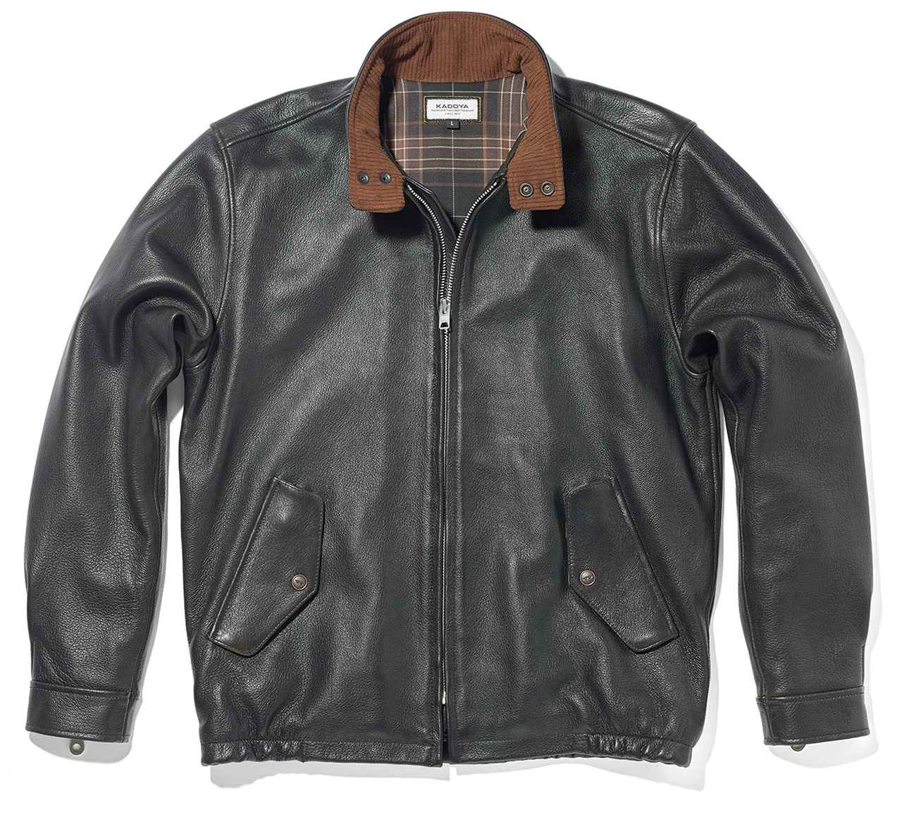 画像 : 2番目の画像 - 【写真7枚】カドヤ「THER HARRINGTON JACKET」レビュー - webオートバイ