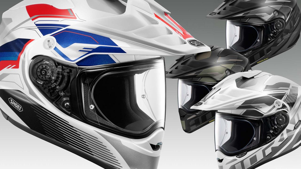 画像: クロスカントリー対応のSHOEI「HORNET ADV」に新グラフィック「RECOIL」登場！ オン・オフ不問の万能モデル - webオートバイ