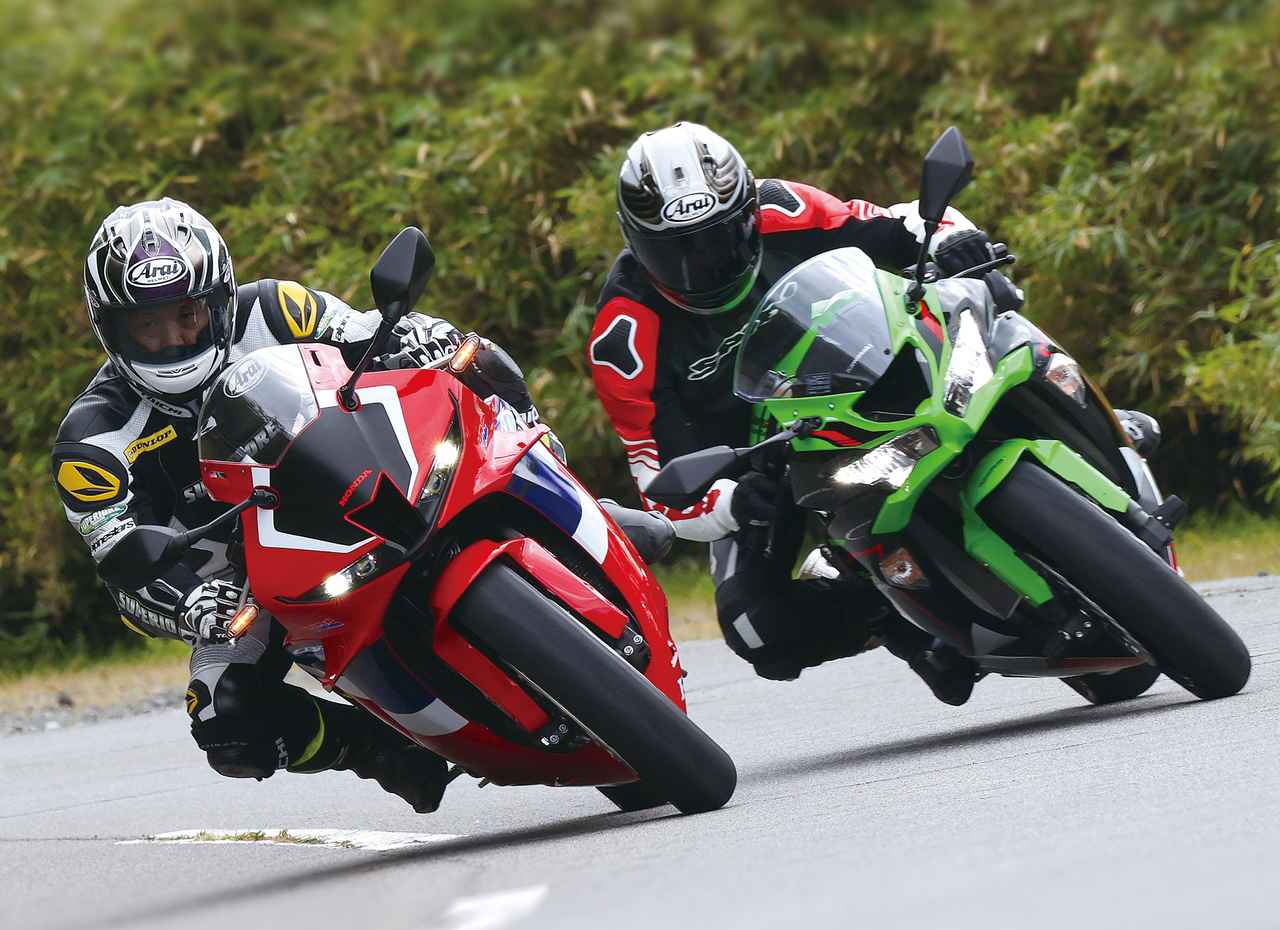 画像: ホンダ「CBR600RR」カワサキ「Ninja ZX-6R」比較インプレ｜新車で手に入れるならいま！ 600ccスーパースポーツバイクの魅力とは？ - webオートバイ