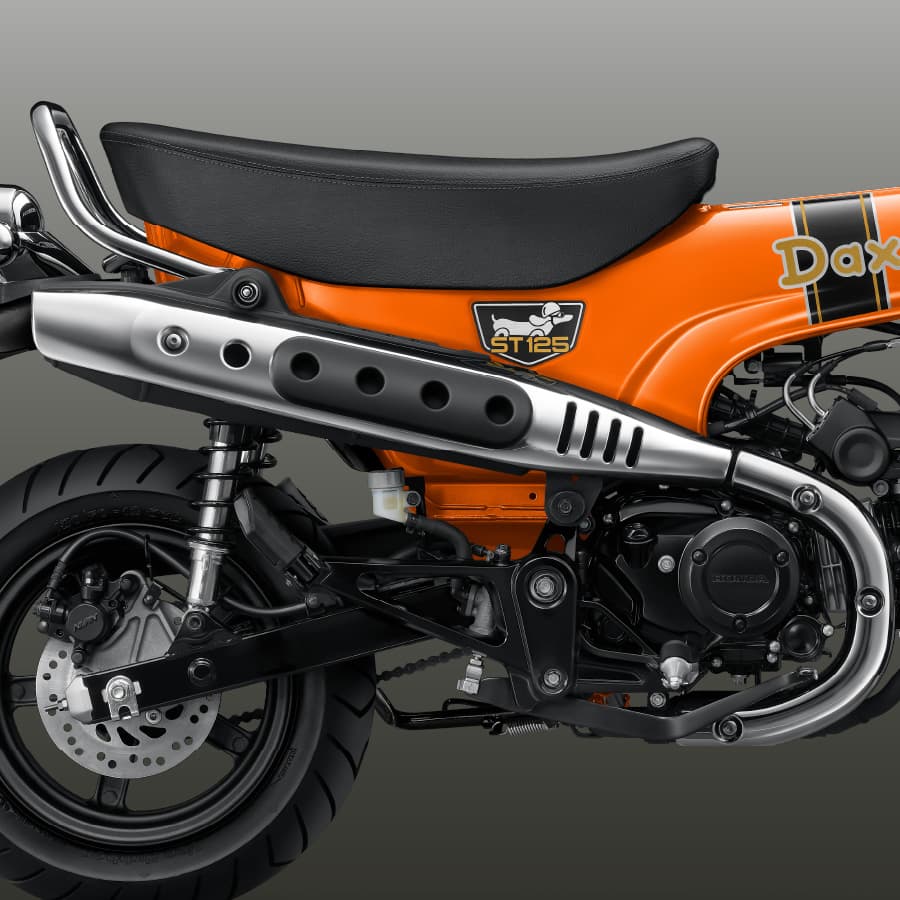 画像4: 日本にも早よ来い！ ホンダ「ダックス125」に“オレンジナル（オリジナル）”を標ぼうする鮮やかなニューカラー