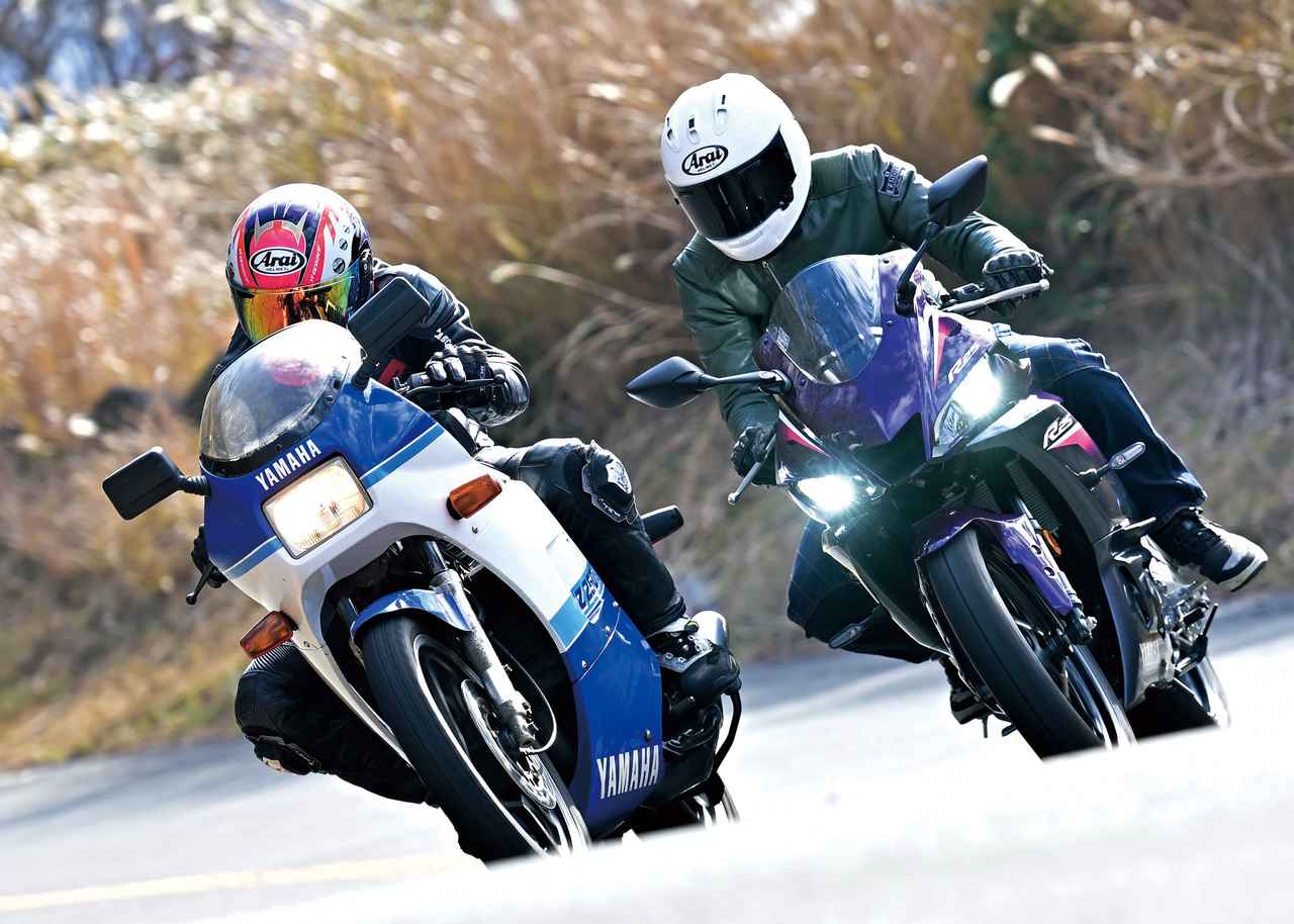 画像: 【絶版車インプレ】 ヤマハ「RZ250RR」(1984年)と「YZF-R25」を乗り比べ! - webオートバイ