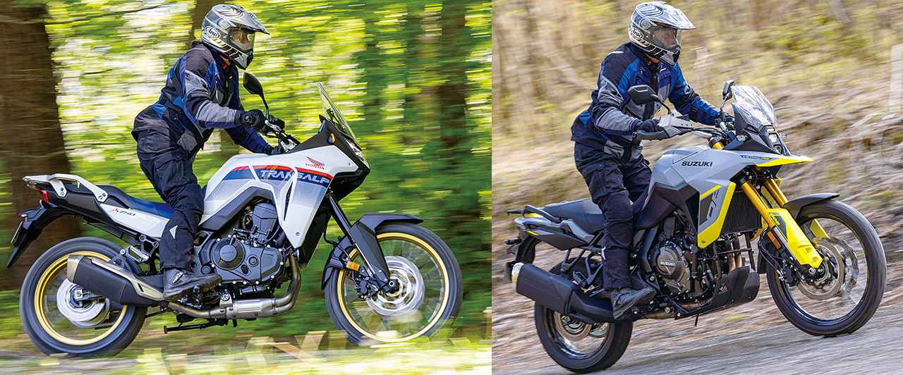 画像: 【比較】ホンダ「XL750トランザルプ」VSスズキ「Vストローム 800DE」 - webオートバイ