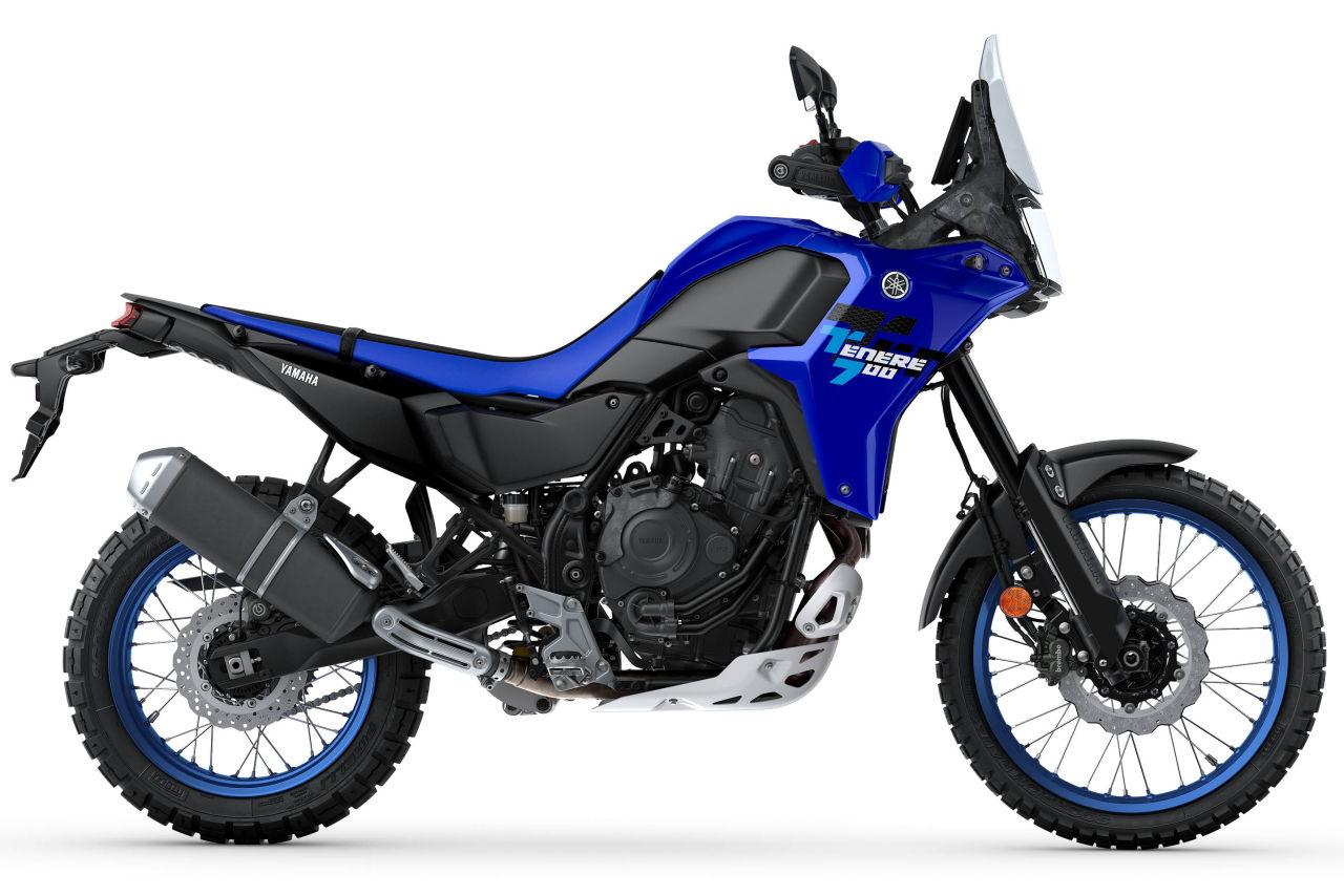 画像: YAMAHA Ténéré 700 Icon Blue 2027年モデル(欧州仕様) 総排気量:689cc エンジン形式:水冷4ストDOHC4バルブ並列2気筒 シート高:875mm(Low=860mm) 車両重量:208kg