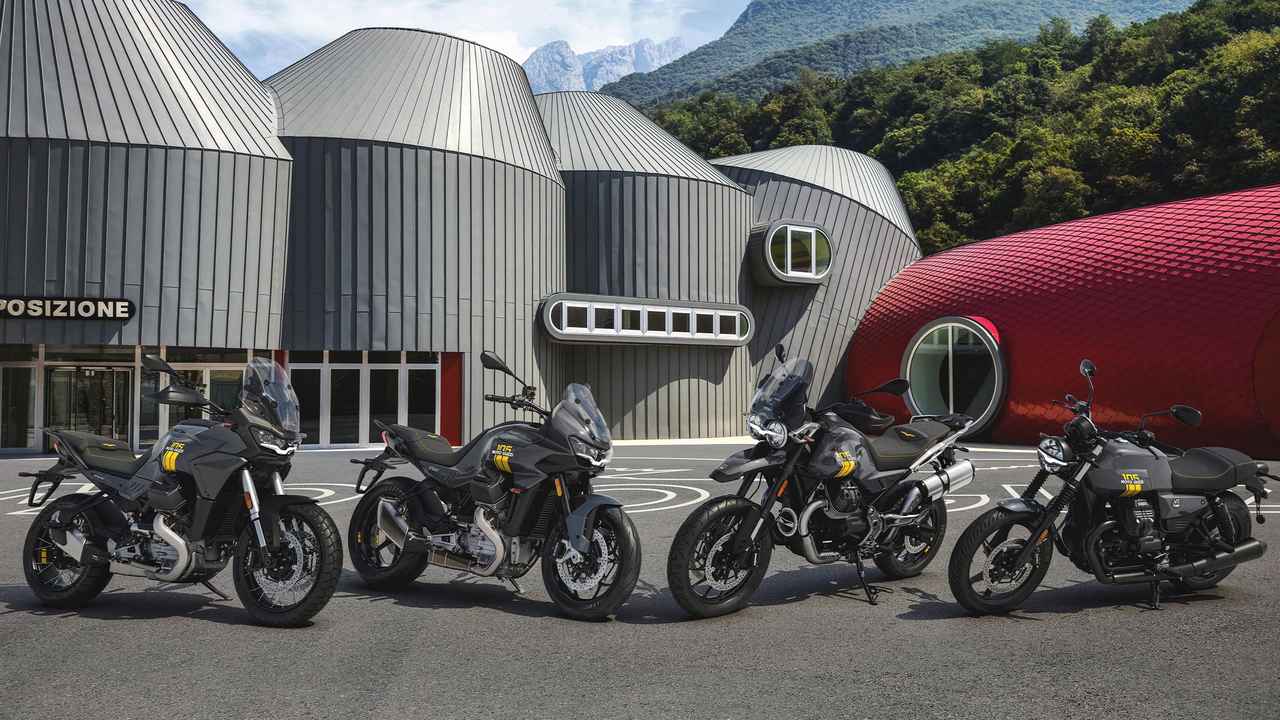 画像: モト・グッツィが創業105周年記念モデルを発表! 新本社に着想を得た特別カラーを5モデルに採用 - webオートバイ