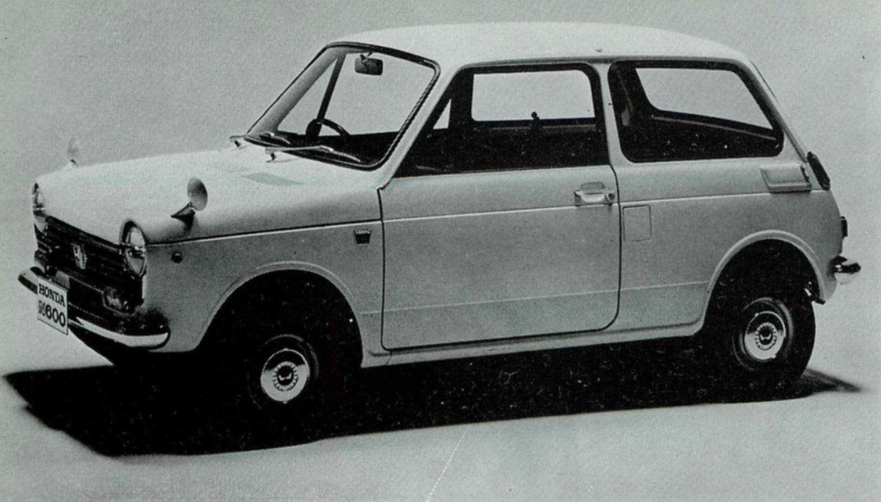 画像: ホンダ N600 E(1969年)
