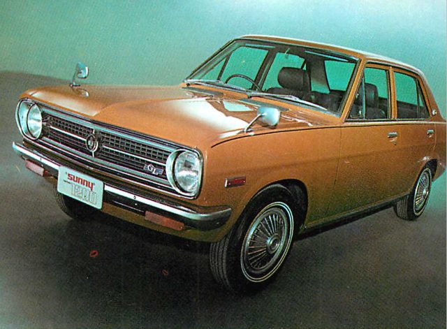 画像: ダットサンサニー1200GL(1970年)