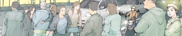 画像: 雑踏の中にター坊はいた。