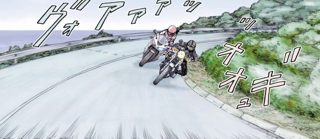 画像: 半年前。彼に挑んできた一台のバイク。 ©東本昌平先生/モーターマガジン社