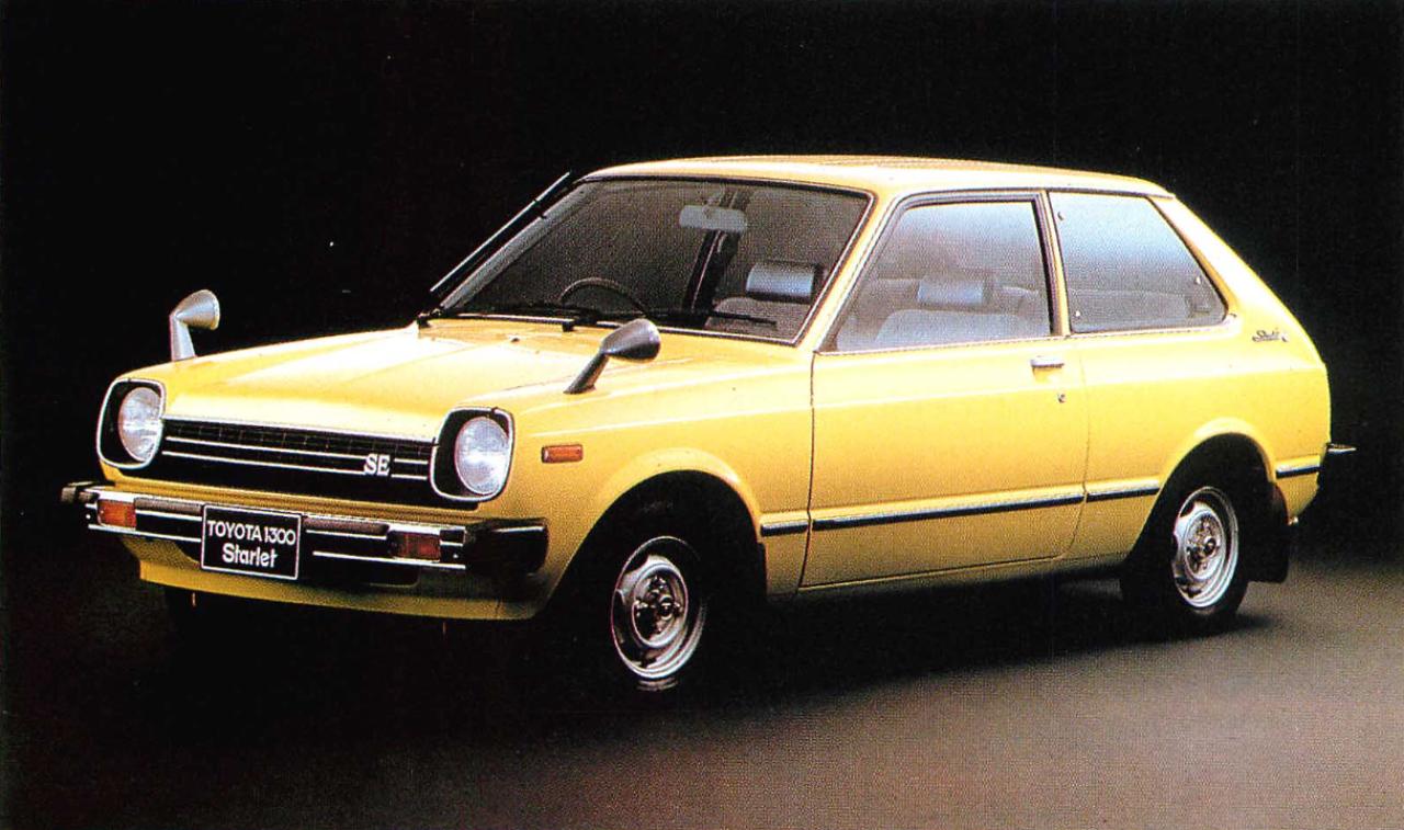 画像: スターレット3ドア1300SE(1980年)