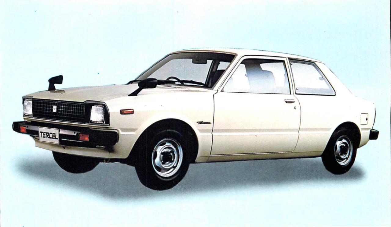 画像1: 【日本の自動車年鑑】
第80回「ターセル2ドア1300STD」「ターセル3ドア1500S」「ターセル4ドア1500SE」(1980年)