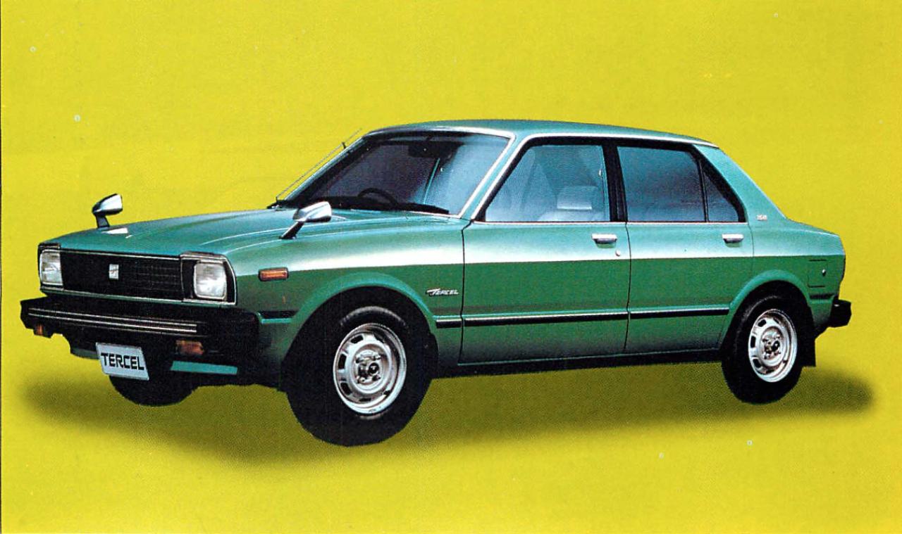 画像: ターセル4ドア1500SE(1980年)