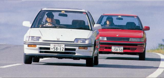 画像: シビック3ドアSI vs カローラFX-GT