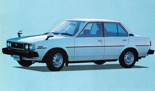 画像: カローラ4ドア1800SE(1980年)