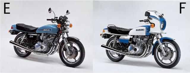 画像: 左:GS1000 右: GS1000S (Bikers Station@モーターマガジン社) www.motormagazine.co.jp