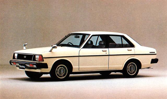 画像: サニー4ドア1400SGX(1980年)