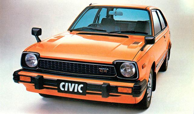 画像: シビック3ドア1500CX(1980年)