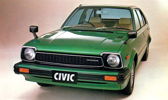 画像: シビック5ドア1300GF(1980年)