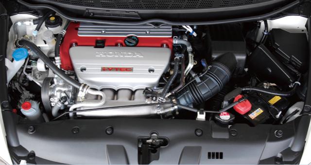 画像: 225ps/8000rpm、 21.9kgm/6100rpmというパワースペックは、2ℓ量産自然吸気エンジン世界最高水準の出力だ。 www.motormagazine.co.jp