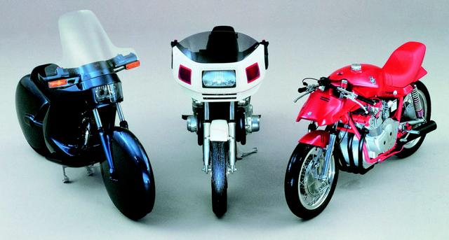 画像: 1979年、ドイツのオートバイ誌『モトラッド』が増刊号の巻頭企画としてデザインコンペを開催。そこに寄せられた作品たち。/©モーターマガジン社