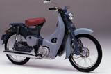 画像: ●空冷4ストOHV2バルブ単気筒 ●49cc ●4.5PS/9500rpm ●0.33kg-m/8000rpm ●55kg ●2.25-17・2.25-17 ●5万5000円 ©オートバイ別冊付録 不朽の日本車102年史