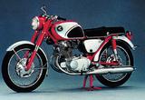 画像: ●空冷4ストOHC2バルブ並列2気筒 ●247cc ●24PS/9000rpm ●2.06kg-m/7500rpm ●153kg ●2.75-18・3.00-18 ●18万7000円 ©オートバイ別冊付録 不朽の日本車102年史