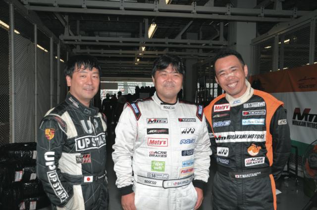 画像: もてぎとSUGOは左の筒井克彦選手と中央の村上博幸代表で戦い、第3戦の鈴鹿には右の脇谷猛選手も加わった。 www.motormagazine.co.jp