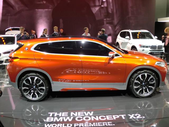 画像1: BMWの新たなデザインの方向性を示した「コンセプトX2」