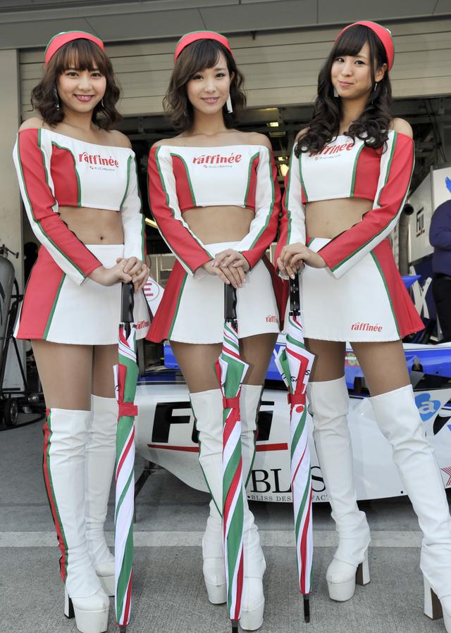 画像5: 乙女の笑顔と秋の空
【レースクイーングラフィティ(10)】スーパーフォーミュラ編