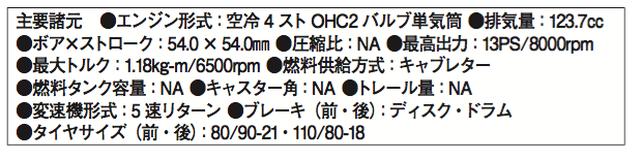画像: ©オートバイ別冊付録2016-2017 オール国産車アルバム