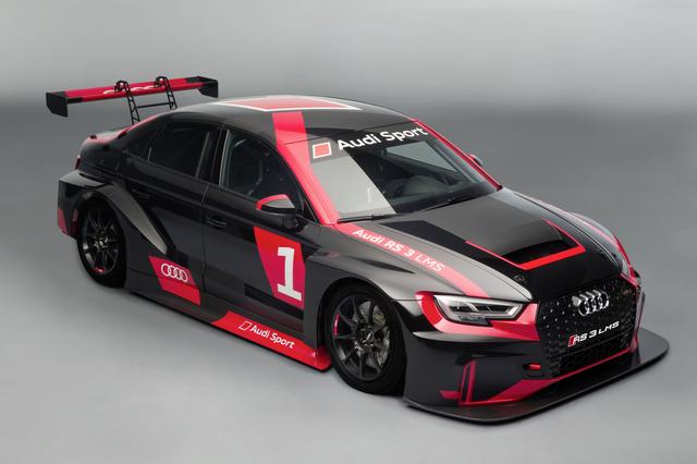 画像: ストリートバージョンのRS3セダンより早く、レーシングバージョンの RS 3 LMSが日本に上陸することになりそうだ。