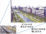 画像: 図2 韓国の首都ソウルの中心部を流れる清渓川の再生前(左下)と再生後(右上)。