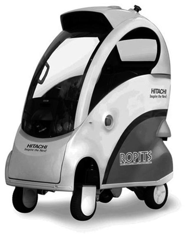 画像: 一人乗りの移動支援ロボット「ROPITS」