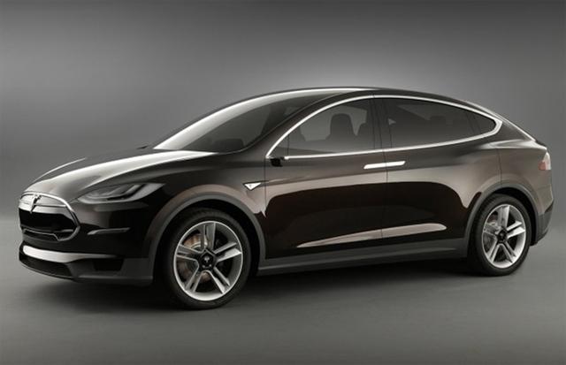 画像: 図2 ドアミラーをカメラに置き換える 出典:Tesla MotorsTesla Motors/Elon Musk reintventing the car: now pushing for mirrorless Tesla (2013/08/26)