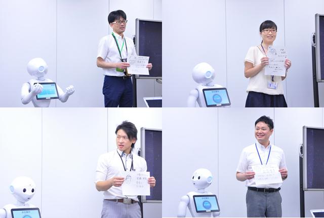 画像: まずは自己紹介。左上が師匠の齊藤。時計回りに、伊藤さん、山崎君、須藤君。欠席のもう一人を加えて、生徒は4人だが、やがて彼らも師匠になる。