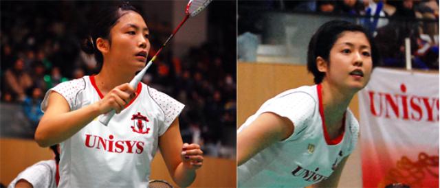 画像1: 日本ユニシス実業団バドミントン部「日本リーグ2013」で史上2度目の男女同時全勝優勝(2014年1月15日号)