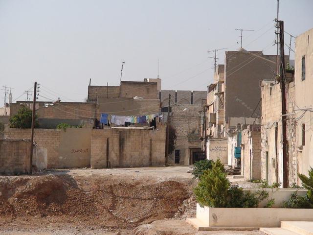 画像: 2007年のシリア西部の町