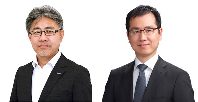 画像: 左:1日目、CASB & IDaaSの講演を行う ソリューションビジネス開発統括部セキュリティー部 森駿 右:2日目、SDN関連の講演を行う ソリューションビジネス開発統括部プラットホームプロダクト部 上水公洋