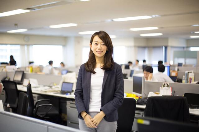 画像: 営業。金融のお客さまを担当。